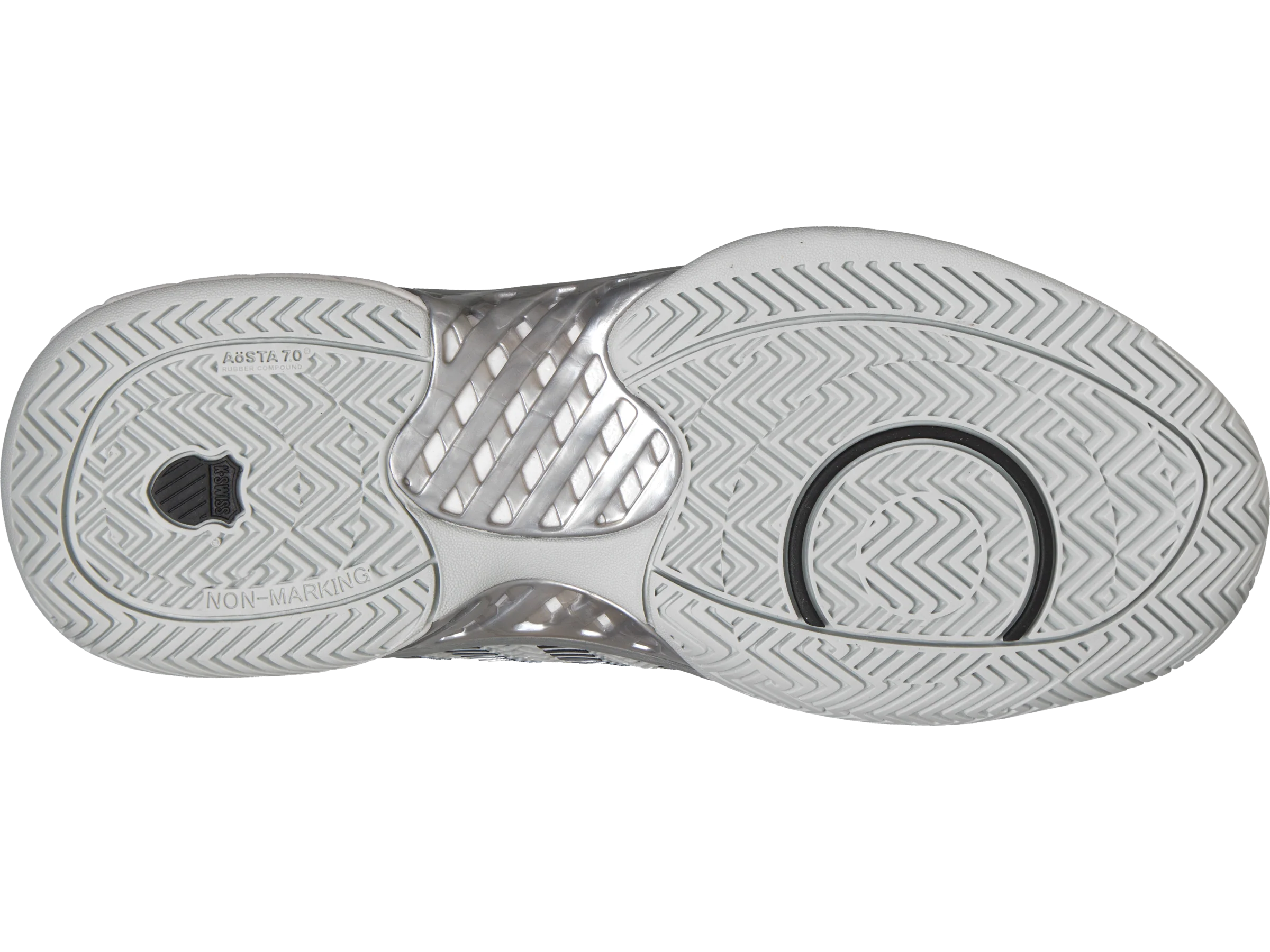 03377-080-M | MENS HYPERCOURT EXPRESS | GLACIER GRAY/WHITE/SILVER - Image 4