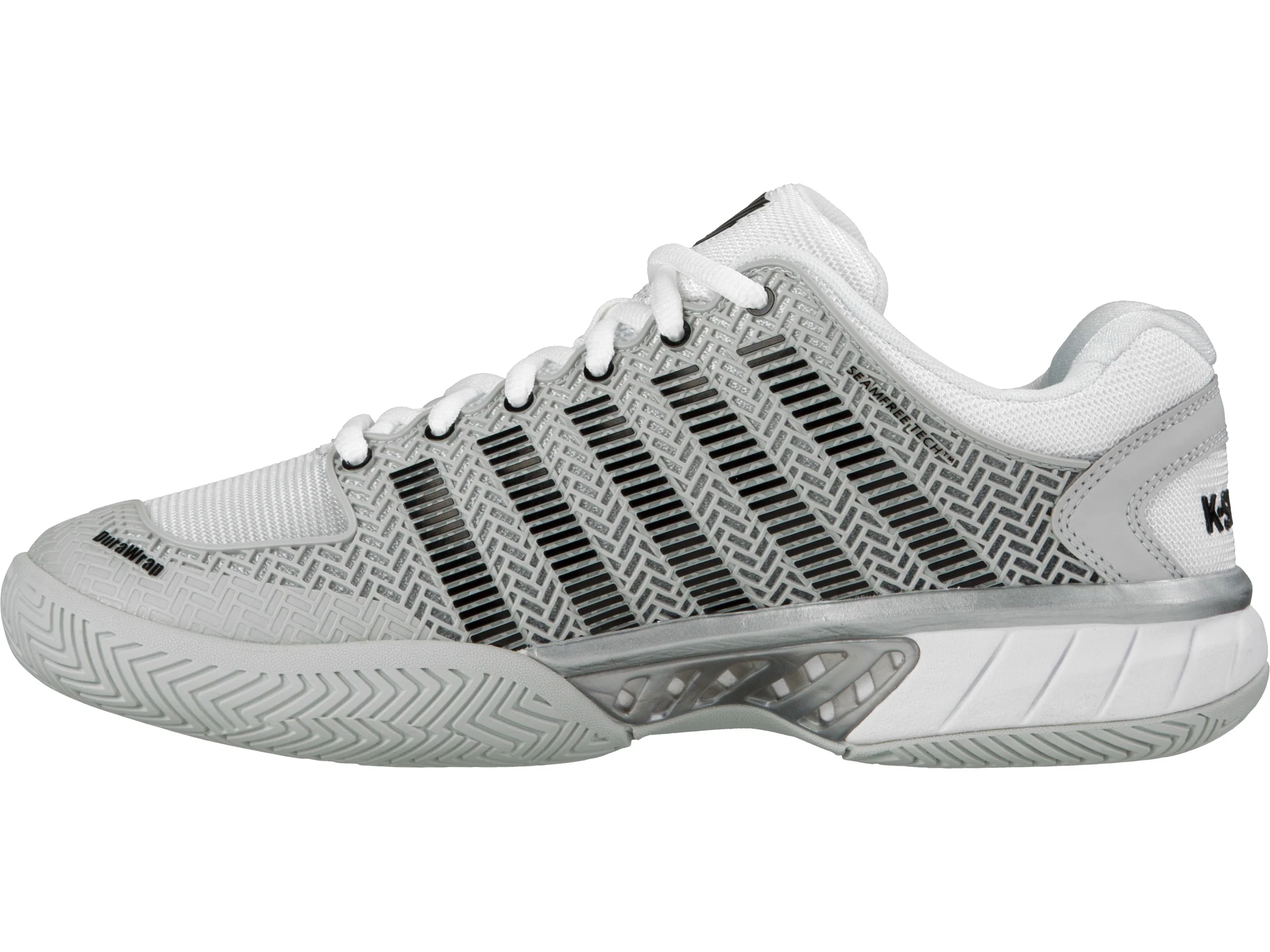 03377-080-M | MENS HYPERCOURT EXPRESS | GLACIER GRAY/WHITE/SILVER - Image 5