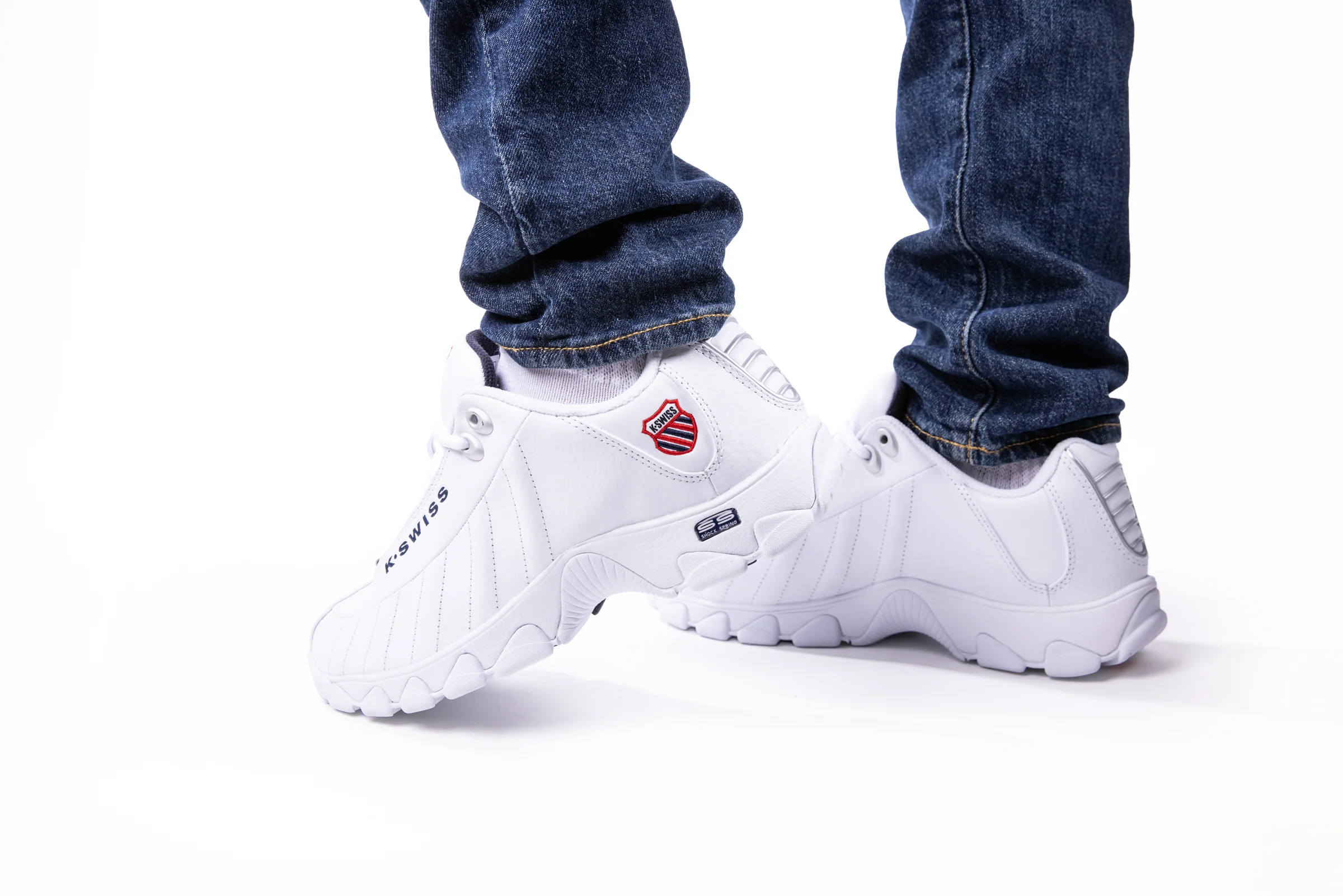 03426-130-M | ST329 CMF | WHITE/NAVY/RED - Image 8