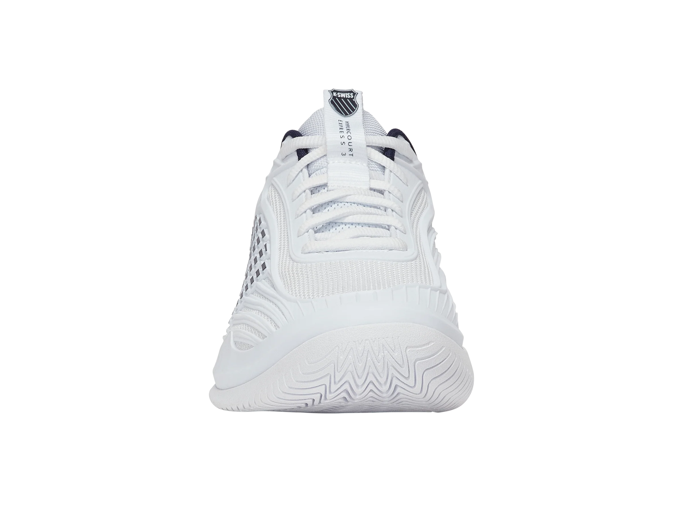 04603-161-M | HYPERCOURT EXPRESS 3 | WHITE/PEACOAT/SILVER - Image 3