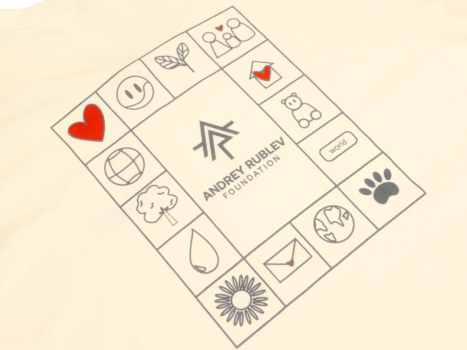 1712474-745 | RUBLEV FOUNDATION TEE | BUTTER - Image 4