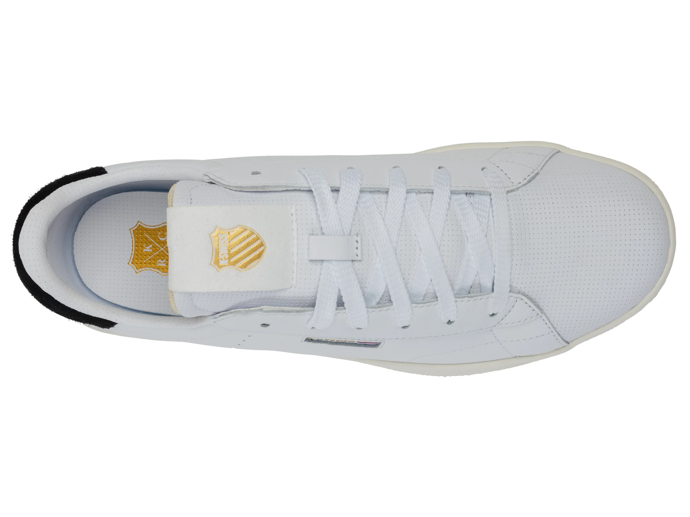 74503-133-M | KSRC SLAMM KLUB | WHITE/BLACK/EGRET/GUM/GOLD - Image 7