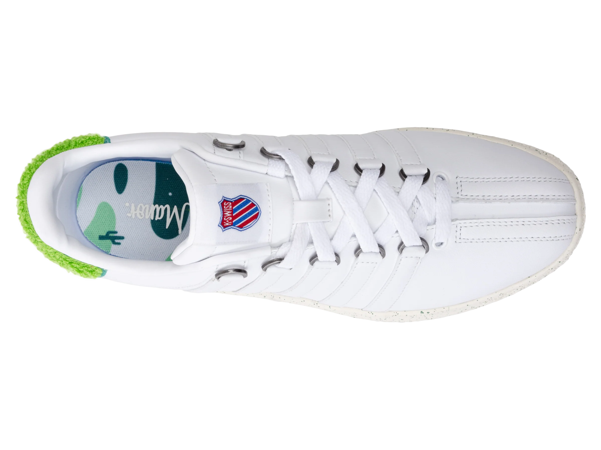 74548-136-M | CLASSIC VN X MANOR | WHITE/EGRET/GRASS GREEN/JASMINE - Image 7